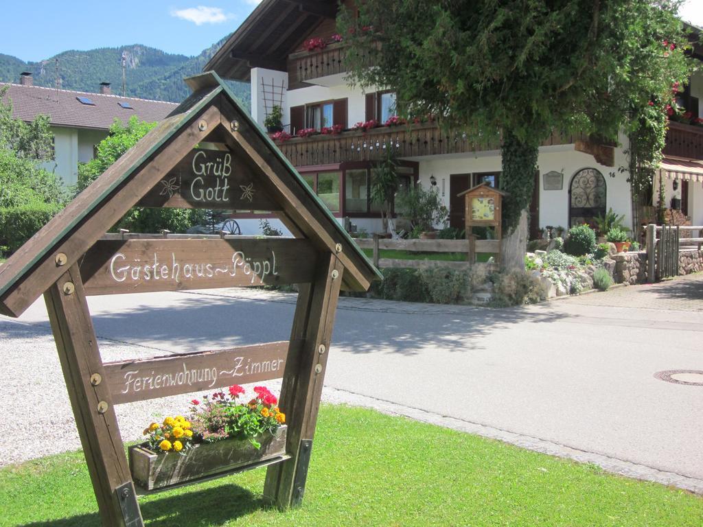 Unterwössen Gaestehaus Poeppl מראה חיצוני תמונה